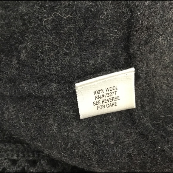 apt. 9 WOMAN Charcoal Grey Wool Cardigan / Jacket - Picture 3 of 5